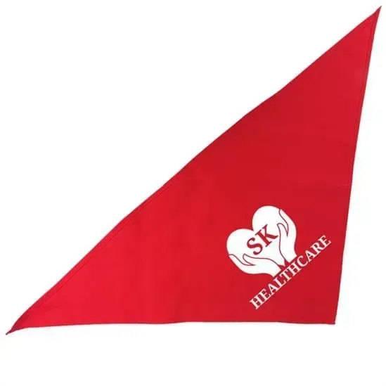 Large Triangle Doggie Bandana — view 5