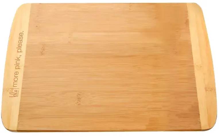 Custom Two-Tone Bamboo Cutting Board