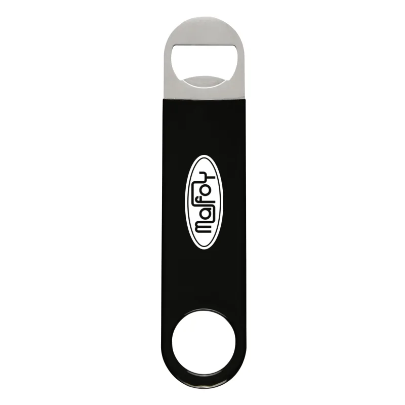 Large Vinyl Coated Stainless Steel Bottle Opener — view 7