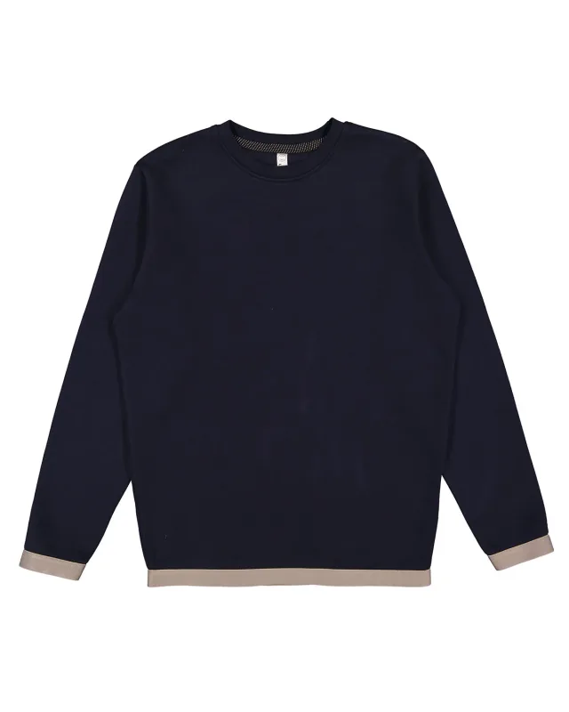 LAT Adult Statement Fleece Crew Sweatshirt — view 7