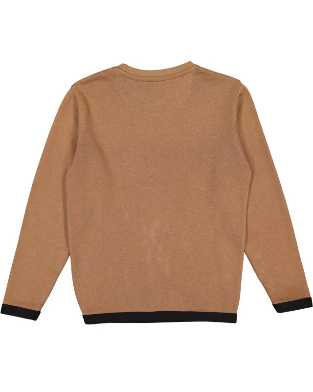 LAT Adult Statement Fleece Crew Sweatshirt — view 2