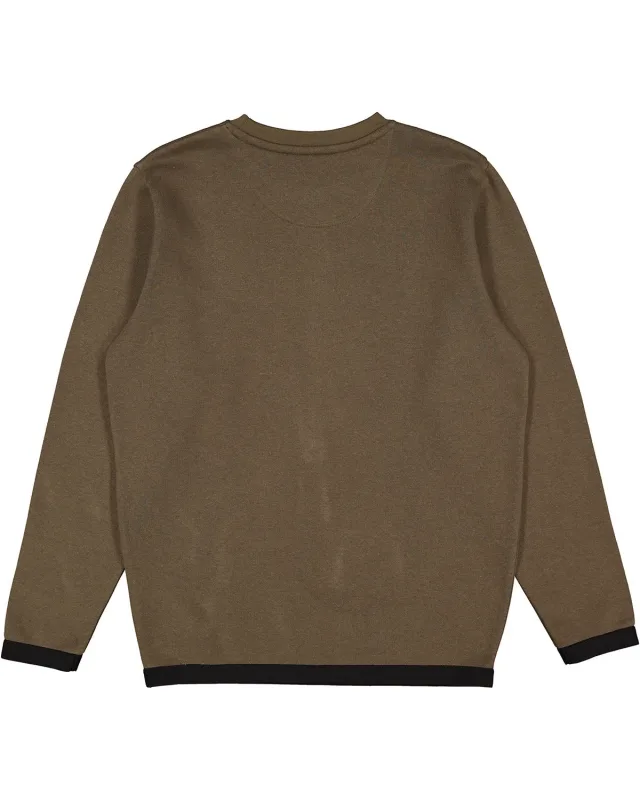 LAT Adult Statement Fleece Crew Sweatshirt — view 5