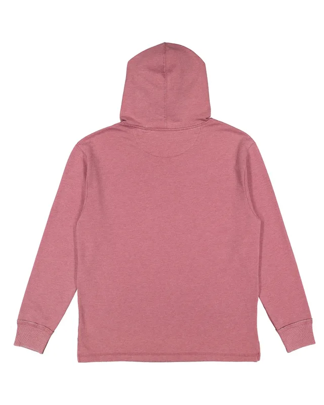 LAT Adult Vintage Wash Fleece Hooded Sweatshirt — view 13