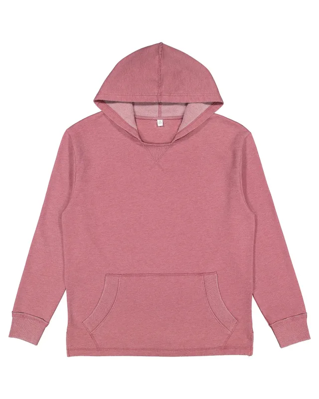 LAT Adult Vintage Wash Fleece Hooded Sweatshirt — view 14