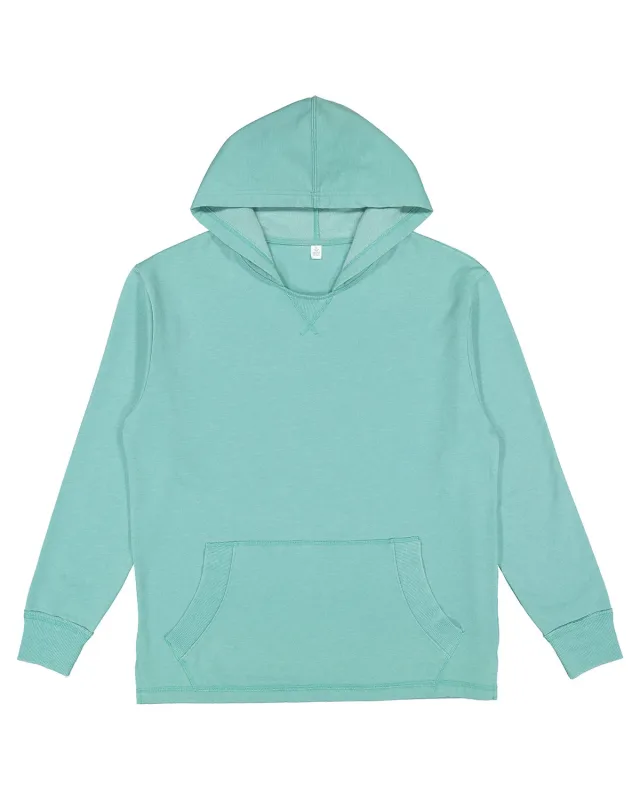 LAT Adult Vintage Wash Fleece Hooded Sweatshirt — view 2