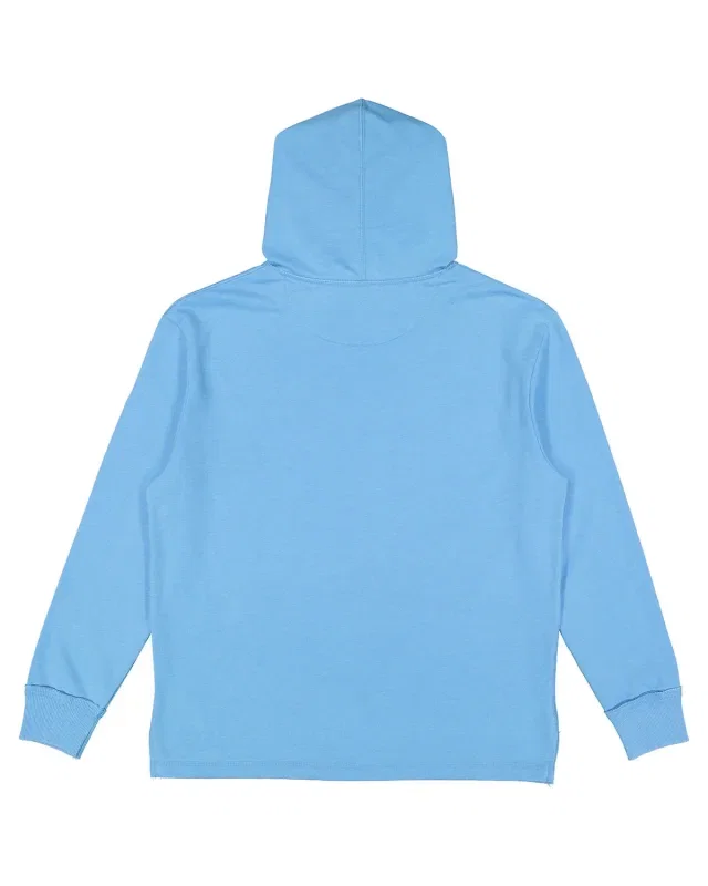 LAT Adult Vintage Wash Fleece Hooded Sweatshirt — view 3