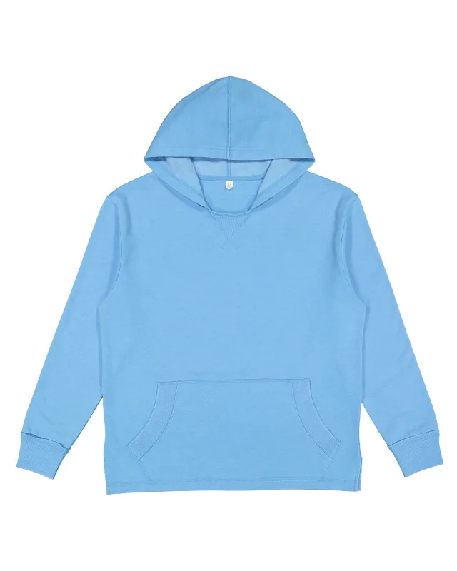 LAT Adult Vintage Wash Fleece Hooded Sweatshirt — view 4