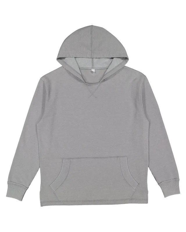 LAT Adult Vintage Wash Fleece Hooded Sweatshirt — view 8