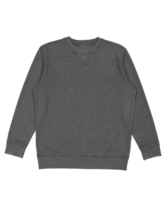 LAT Adult Vintage Wash Fleece Sweatshirt — view 6