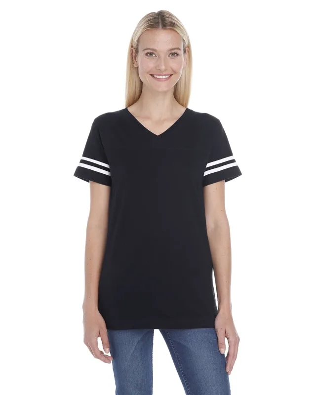 LAT Ladies' Football T-Shirt — view 5