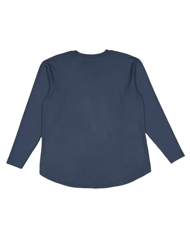 LAT Ladies' Relaxed  Long Sleeve T-Shirt — view 7