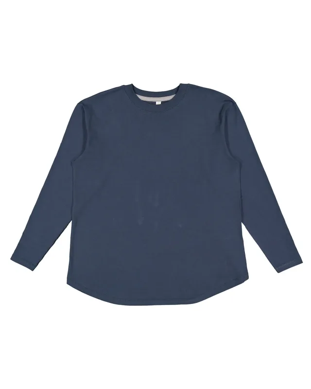 LAT Ladies' Relaxed  Long Sleeve T-Shirt — view 8