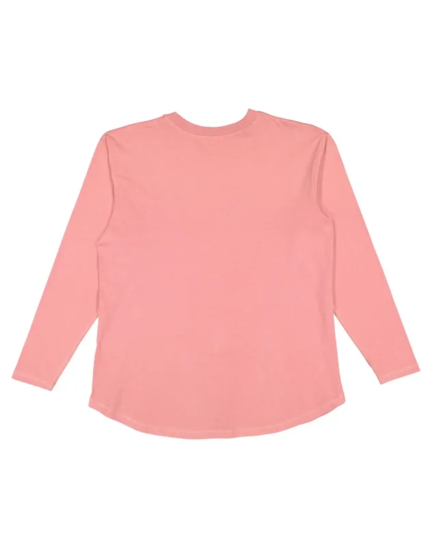 LAT Ladies' Relaxed  Long Sleeve T-Shirt — view 9