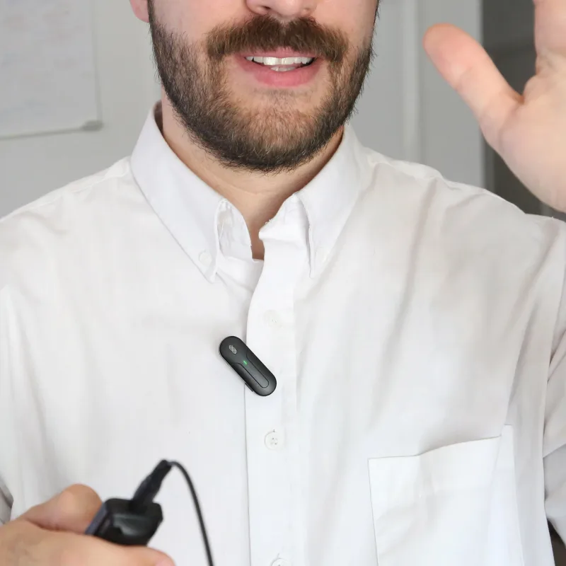 Lateur Wireless Clip-On Microphone — view 3