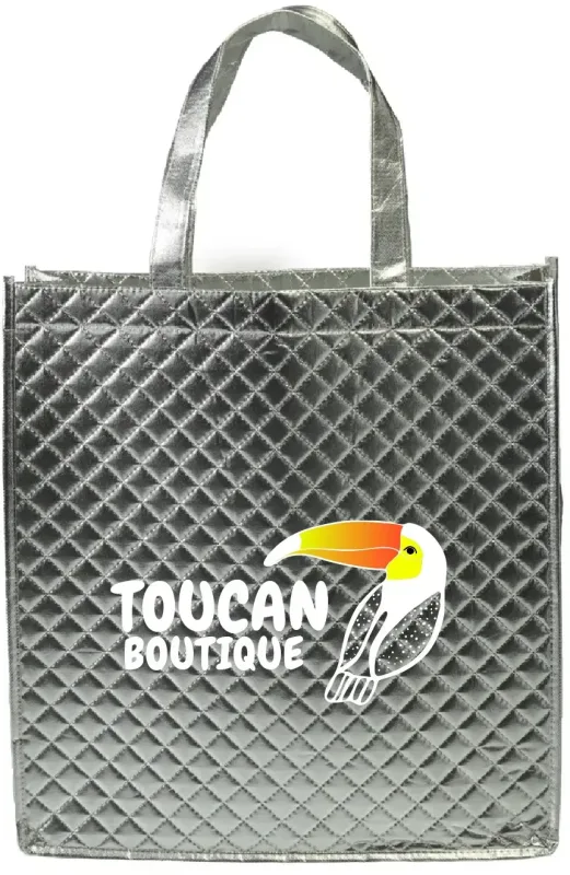 Lavish Non-Woven Tote Bags (Full Color Imprint) — view 2