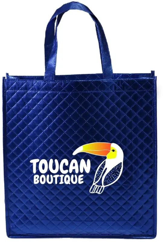 Lavish Non-Woven Tote Bags (Full Color Imprint) — view 3