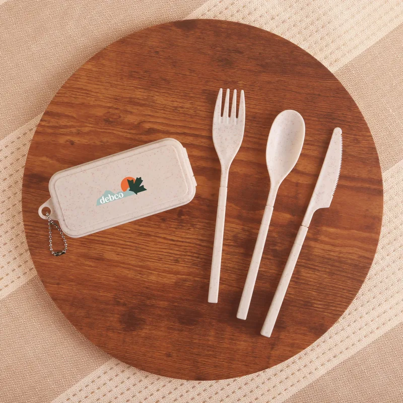 Lawrence Wheat Fibre Utensil Set — view 4