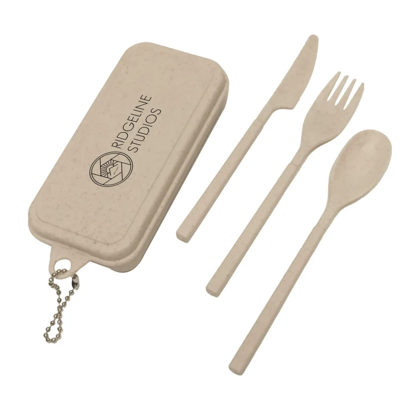 Lawrence Wheat Fibre Utensil Set — view 6