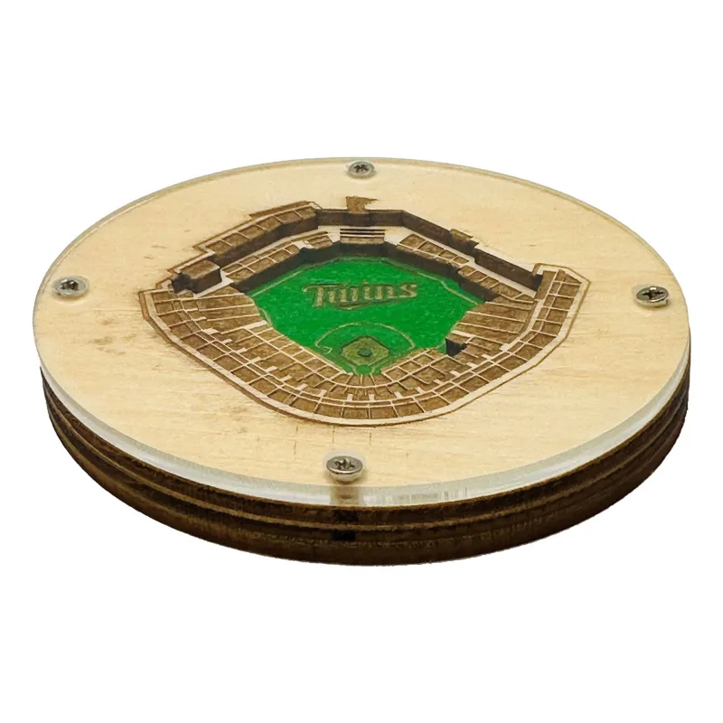 Layered Wood Coaster — view 13