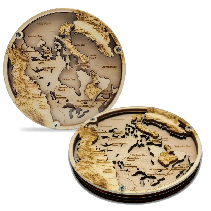 Layered Wood Coaster — view 17