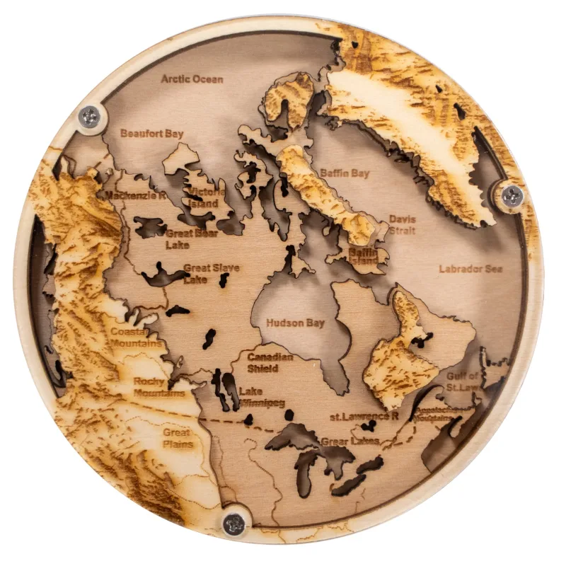 Layered Wood Coaster — view 18