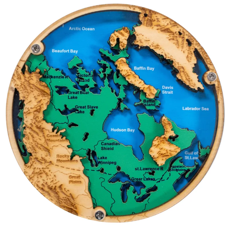 Layered Wood Coaster — view 19