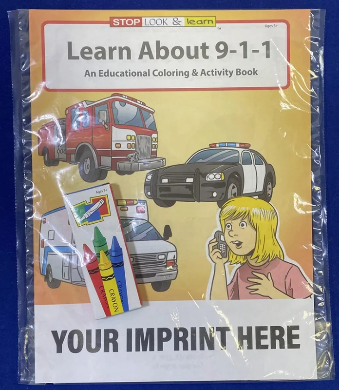 Learn About 9-1-1 Coloring Book — view 4
