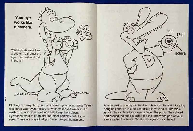 Learn About Eye Care Coloring & Activity Book — view 2