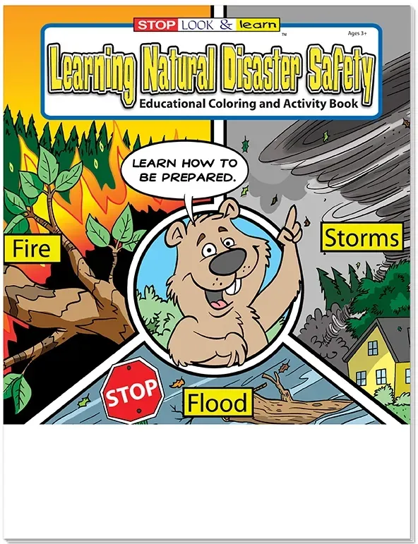 Learning Natural Disaster Safety Coloring Book