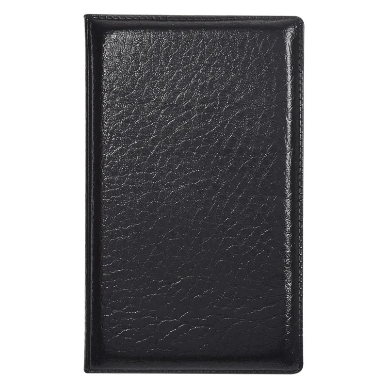 Leather Look Padfolio With Sticky Notes & Flags — view 5