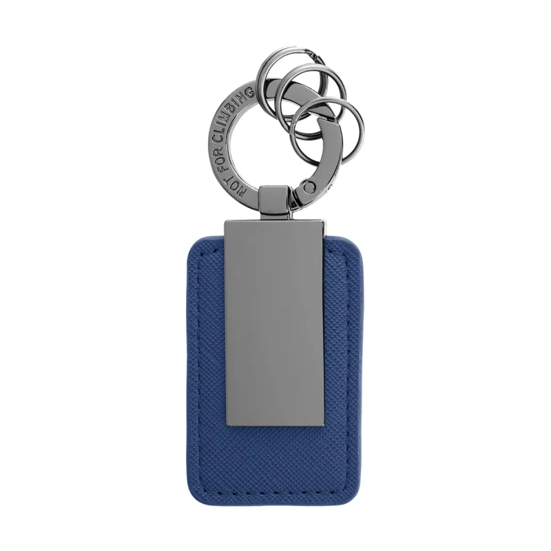 Leatherette Carabiner Clip Key Tag — view 7