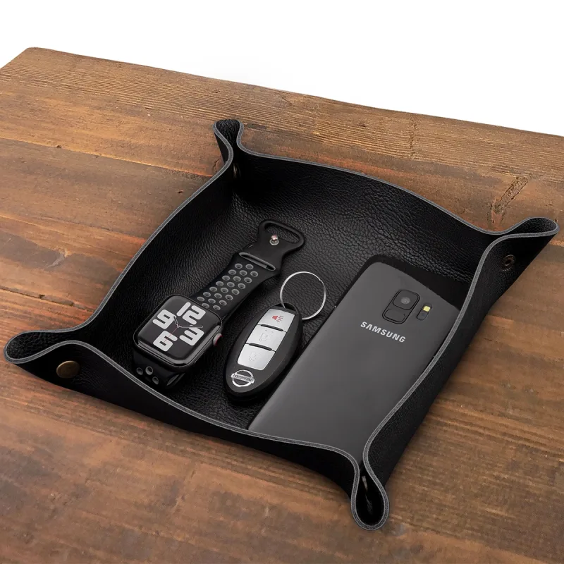 Leatherette Catchall Tray — view 6