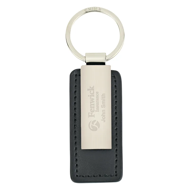 Leatherette Key Tag — view 2