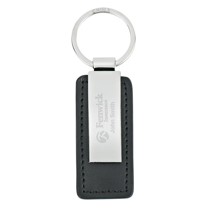 Leatherette Key Tag — view 3