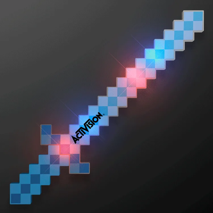 LED 8-Bit Pixel Sword — view 4