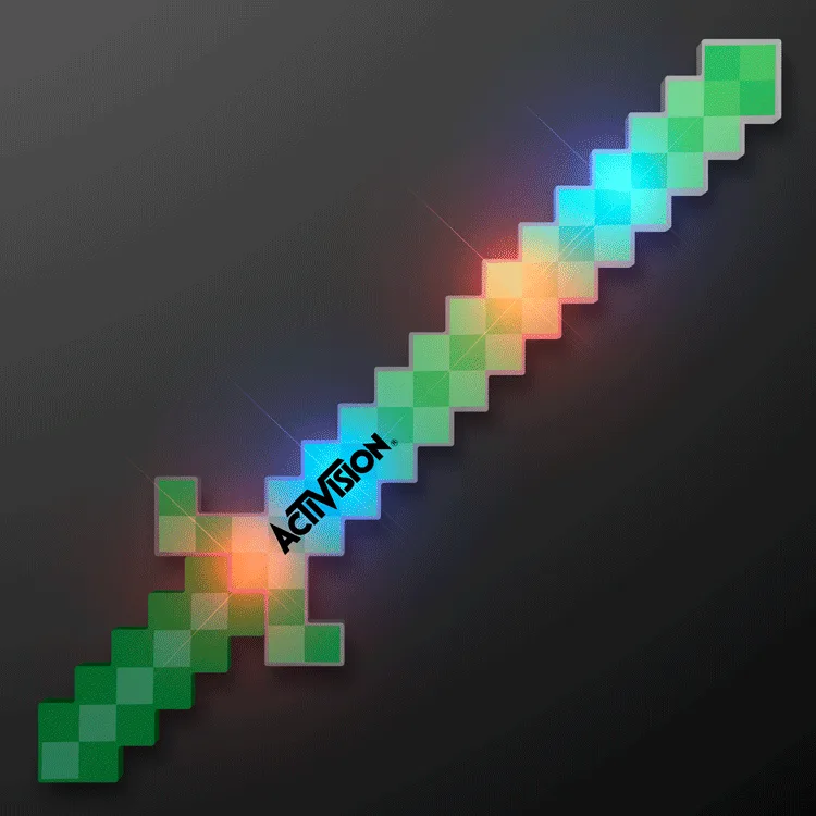 LED 8-Bit Pixel Sword — view 5