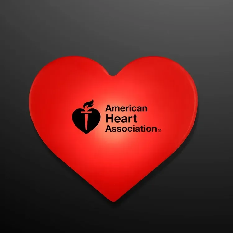 LED Blinking Red Heart Clip — view 6