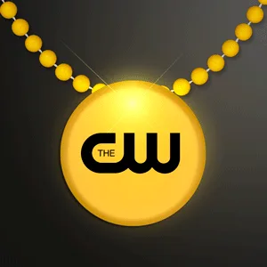 LED Circle Badge with Beads — view 2
