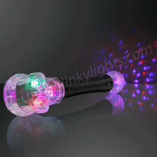 LED Crystal Skull Toy Wands with Sound — view 4
