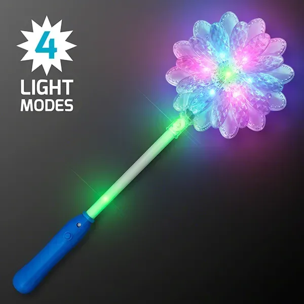 LED Daisy Flower Light Up Wand — view 2