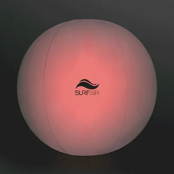 LED Jumbo Inflatable Glow Ball - 20" Diameter