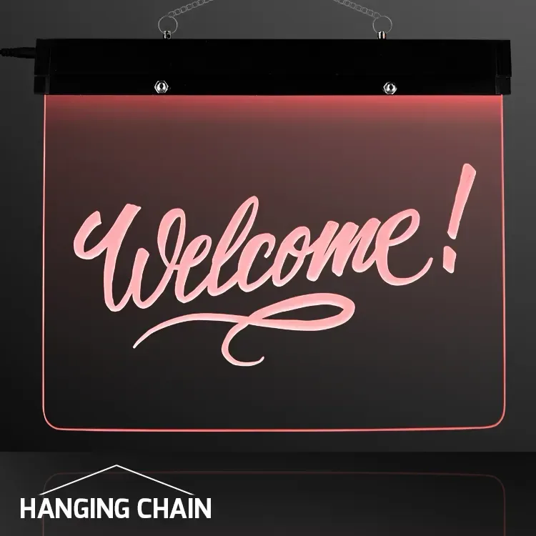 LED Lighting Write-On Board Sign — view 6