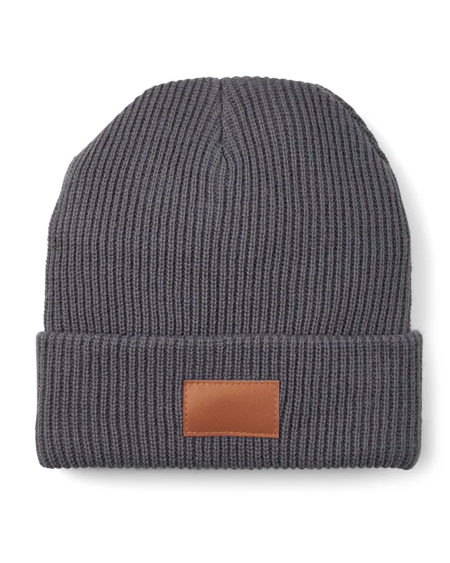 Leeman Cuffed Rib Knit Beanie — view 2