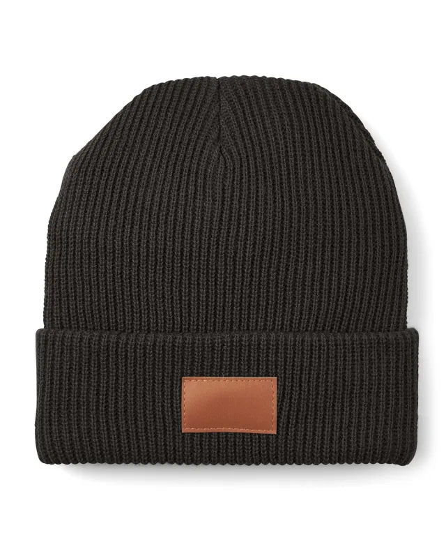 Leeman Cuffed Rib Knit Beanie — view 4