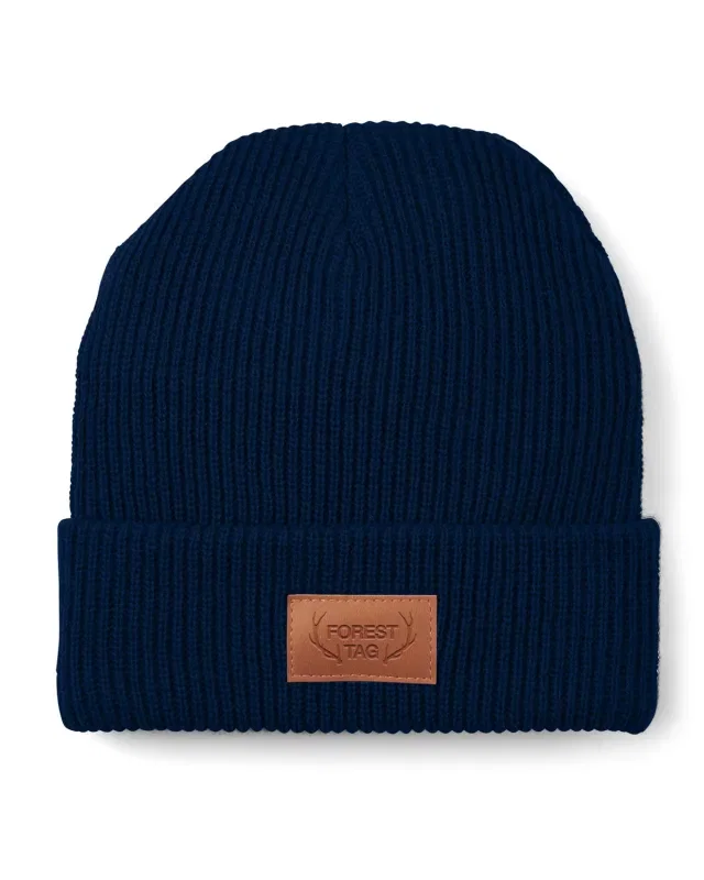 Leeman Cuffed Rib Knit Beanie — view 5