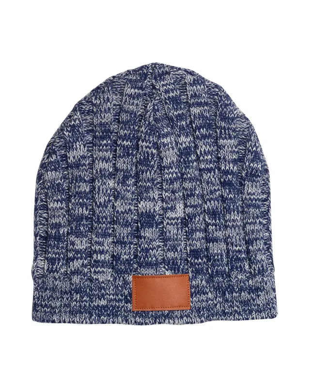 Leeman Heathered Knit Beanie — view 4