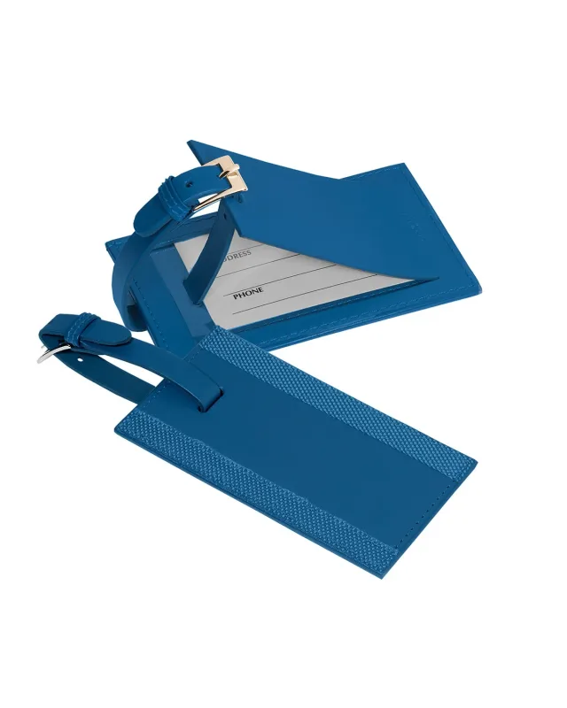 Leeman Majestic Leather Luggage Tag — view 2