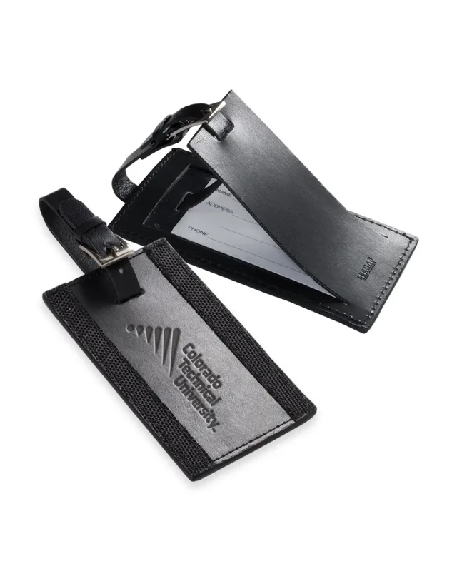 Leeman Majestic Leather Luggage Tag — view 7