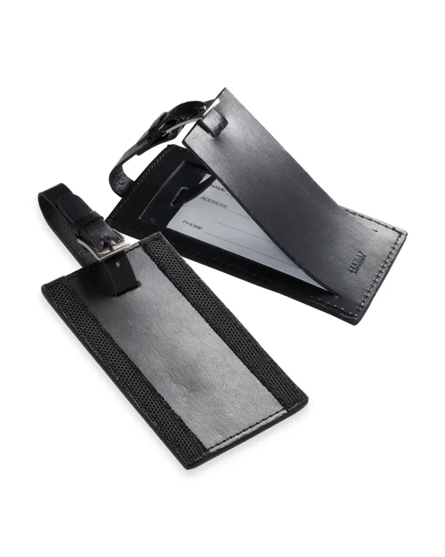 Leeman Majestic Leather Luggage Tag — view 8