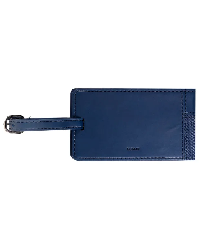 Leeman Tuscany Duo-Textured Luggage Tag — view 5